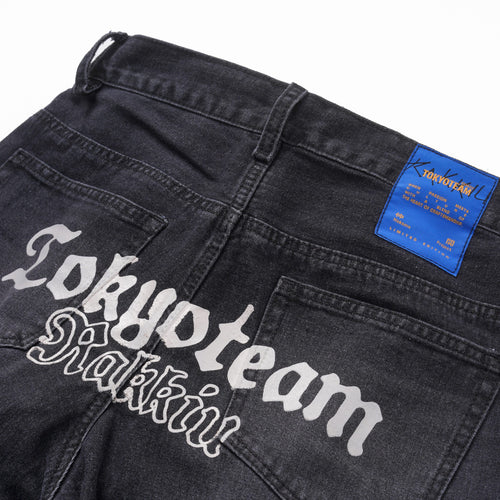 NAKAMA Straight Jeans Black