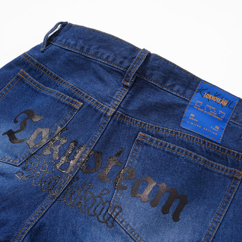 NAKAMA Straight Jeans Blue