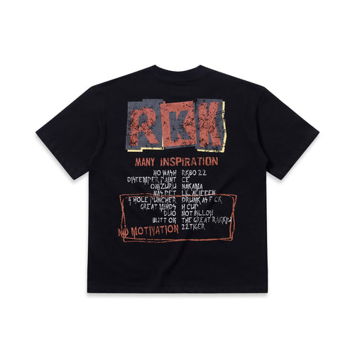 RKK CONCERT ブラック T シャツ