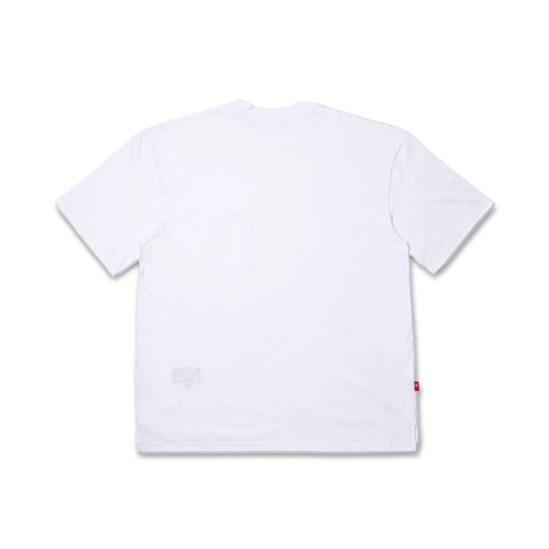 NO POCKET WHITE T-SHIRT