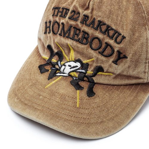 HANG OUT Washed Brown Cap