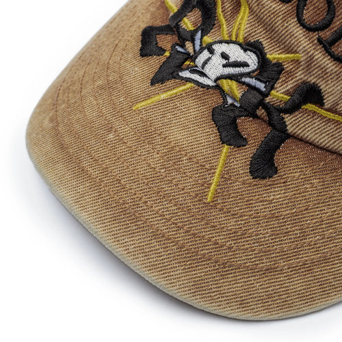 HANG OUT Washed Brown Cap