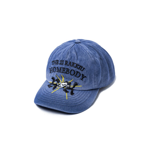 HANG OUT Washed Blue Cap