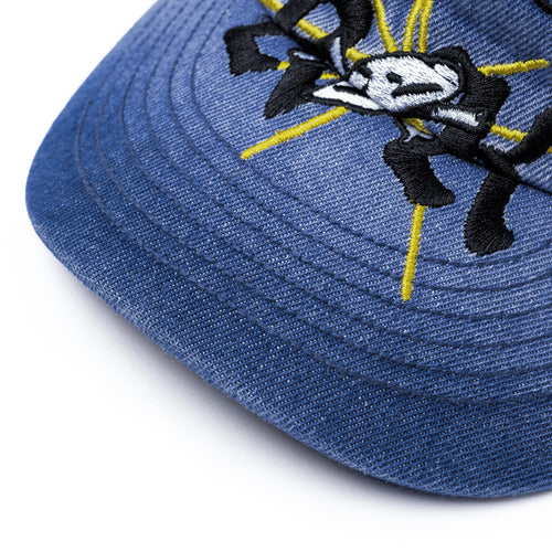 HANG OUT Washed Blue Cap