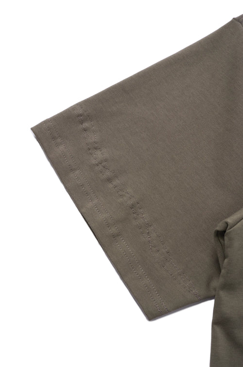 NO POCKET BROWN T-SHIRT